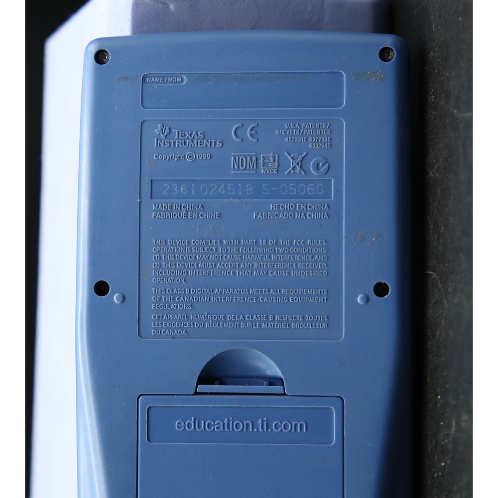 Texas Instruments TI-73 Explorer Graphing Calculator Blue, No Cover - Picture 2 of 3